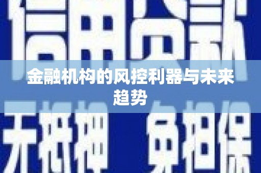 孝南金融机构的风控利器与未来趋势
