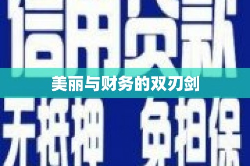 孝南美丽与财务的双刃剑