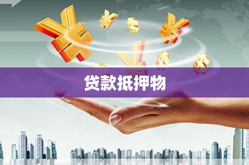孝南贷款抵押物