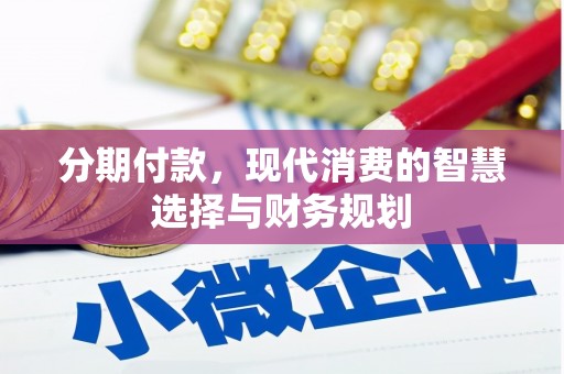 孝南分期付款，现代消费的智慧选择与财务规划