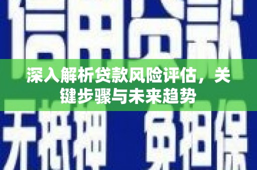 孝南深入解析贷款风险评估，关键步骤与未来趋势