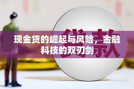 孝南现金贷的崛起与风险，金融科技的双刃剑