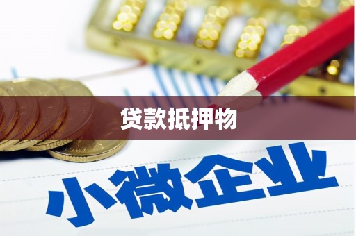 孝南贷款抵押物