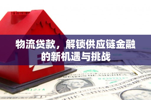 孝南物流贷款，解锁供应链金融的新机遇与挑战