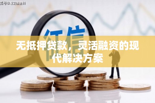 孝南无抵押贷款，灵活融资的现代解决方案
