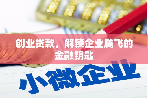 孝南创业贷款，解锁企业腾飞的金融钥匙
