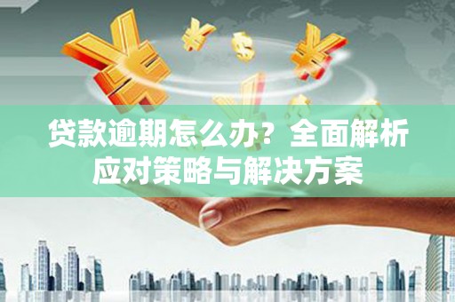 孝南贷款逾期怎么办？全面解析应对策略与解决方案