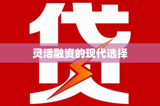 孝南灵活融资的现代选择